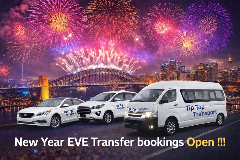 Sydney New Year’s Eve Is HERE—Don’t Get Stuck Without a Ride!